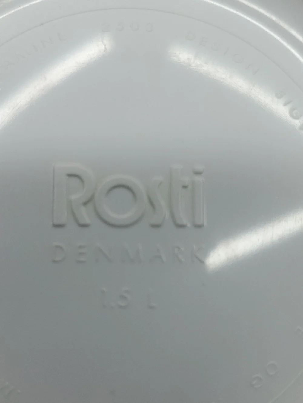 Rosti White Nesting Mixing Bowls Set of 3